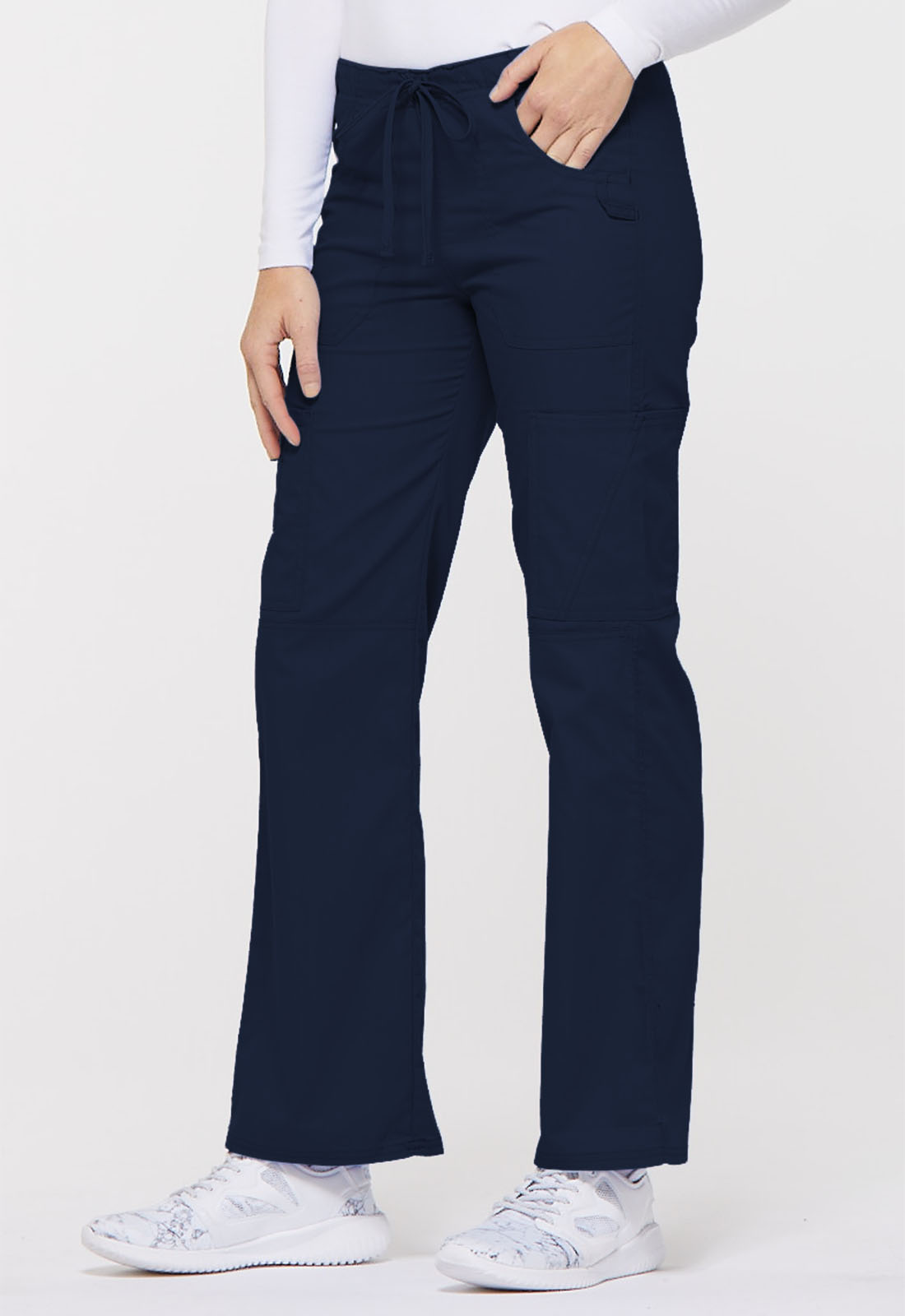 Dickies EDS Signature Drawstring Cargo Pant in Navy from Dickies Medical