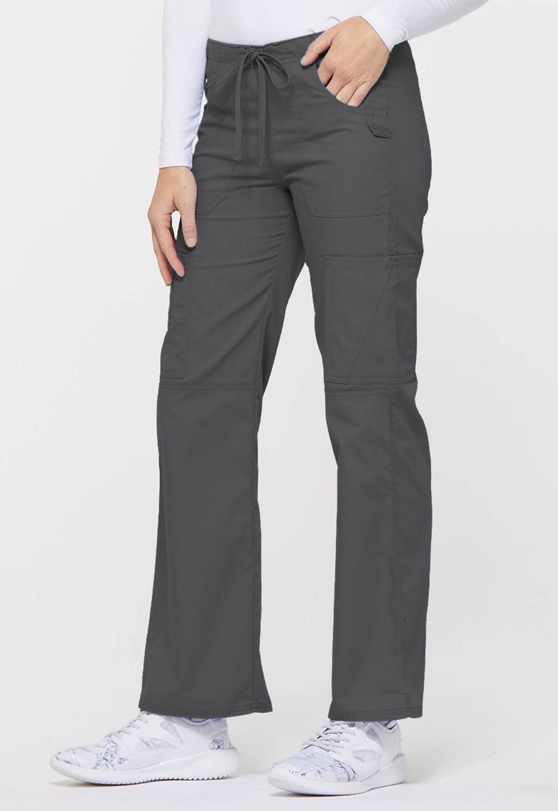 Dickies EDS Signature Drawstring Cargo Pant in Pewter from Dickies Medical