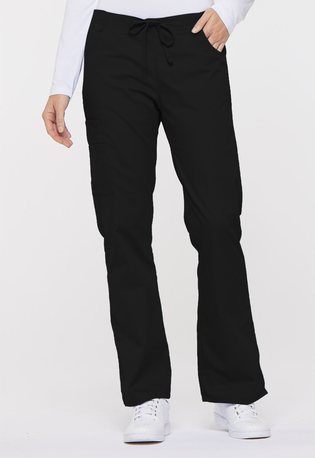 Dickies EDS Signature Mid Rise Drawstring Cargo Pant in Black from ...