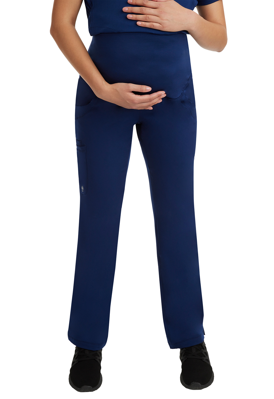 HH Works 9510 Rose 6 Pocket Moisture Wicking Maternity Scrub Pant-Healing Hands