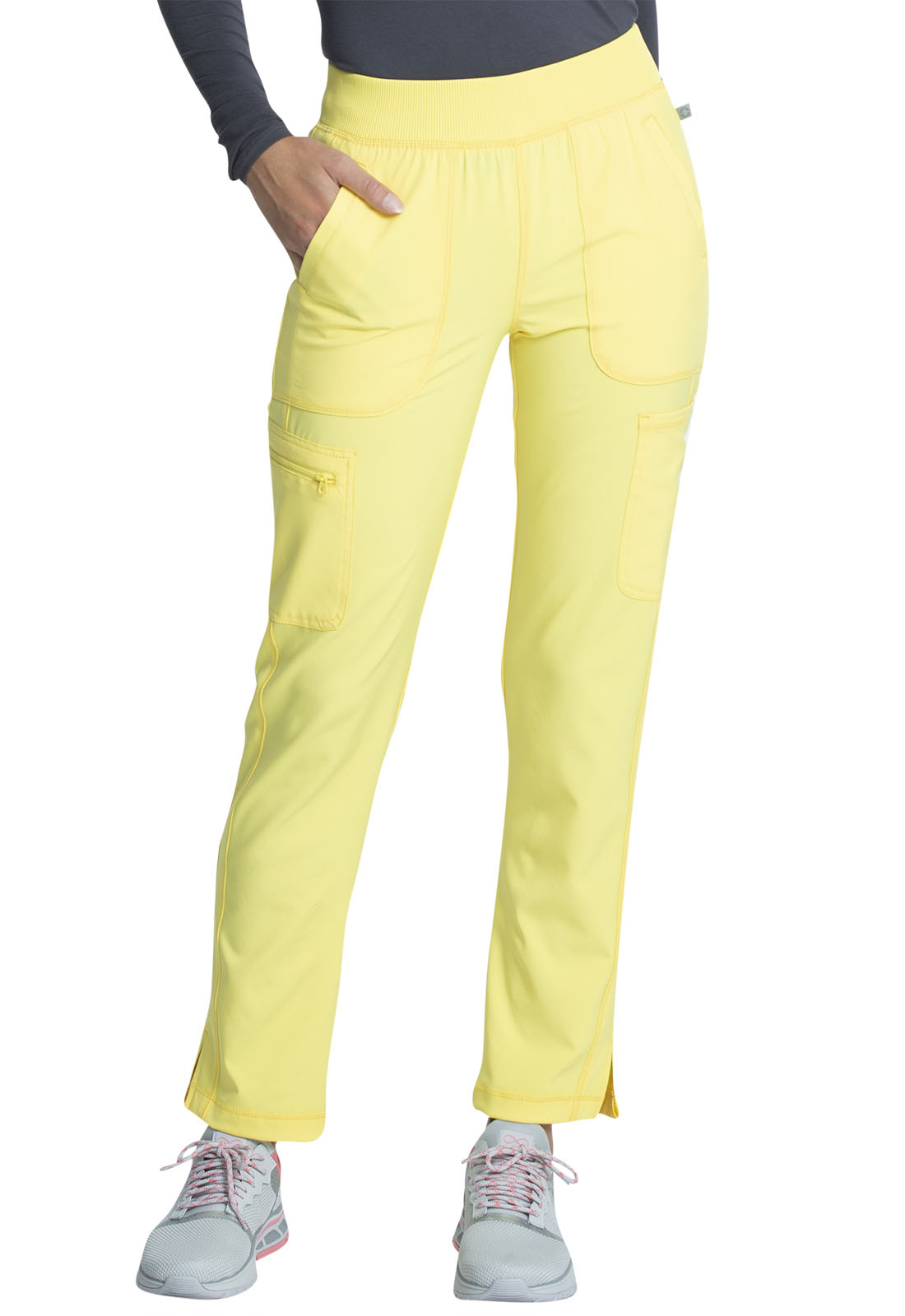 Women's Scrub Pant Mid Rise Tapered Leg Pull-on by Cherokee CK065 SALE