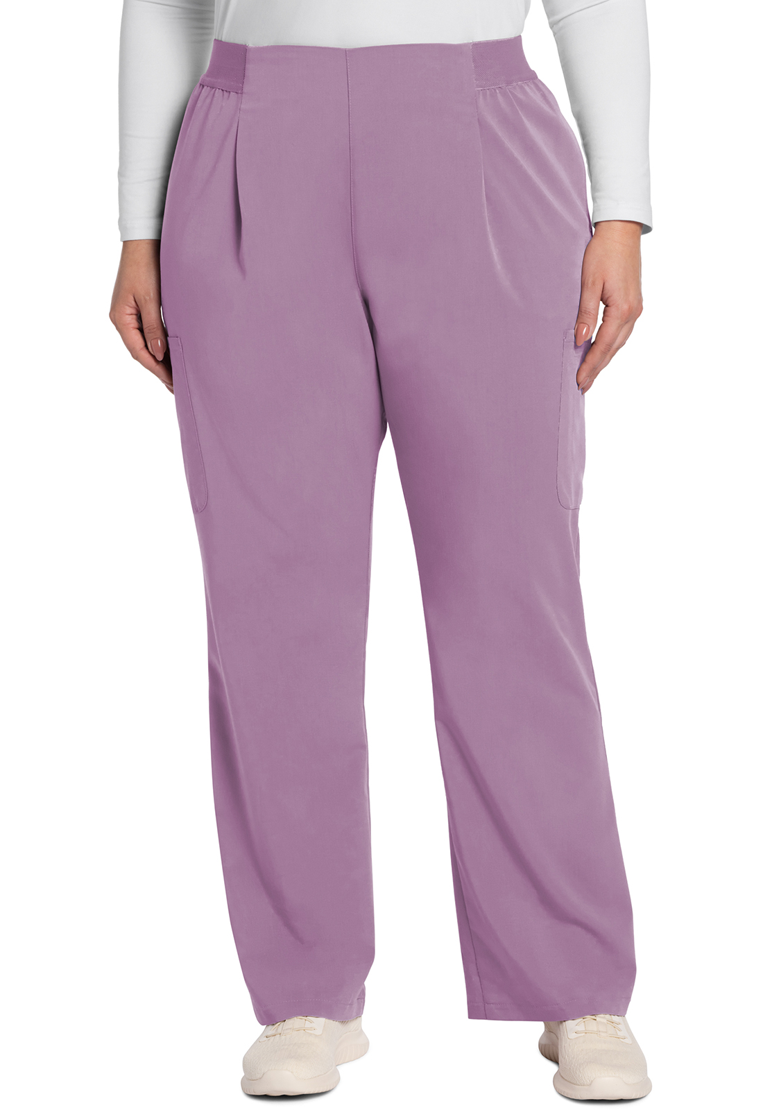 Mid Rise Pull&#45;On Moderate Flare Leg Pant-Cherokee