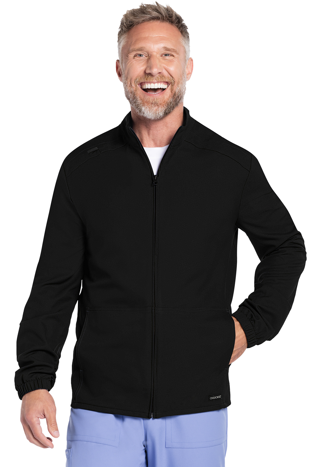 Men&#8216;s Zip Front Jacket-Cherokee