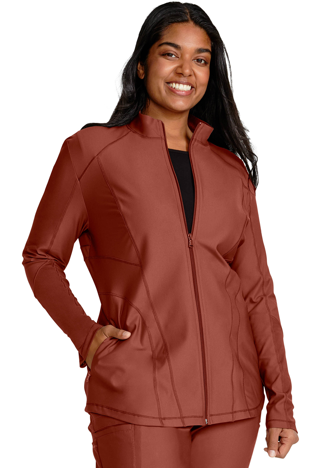 Zip Front Jacket-Cherokee