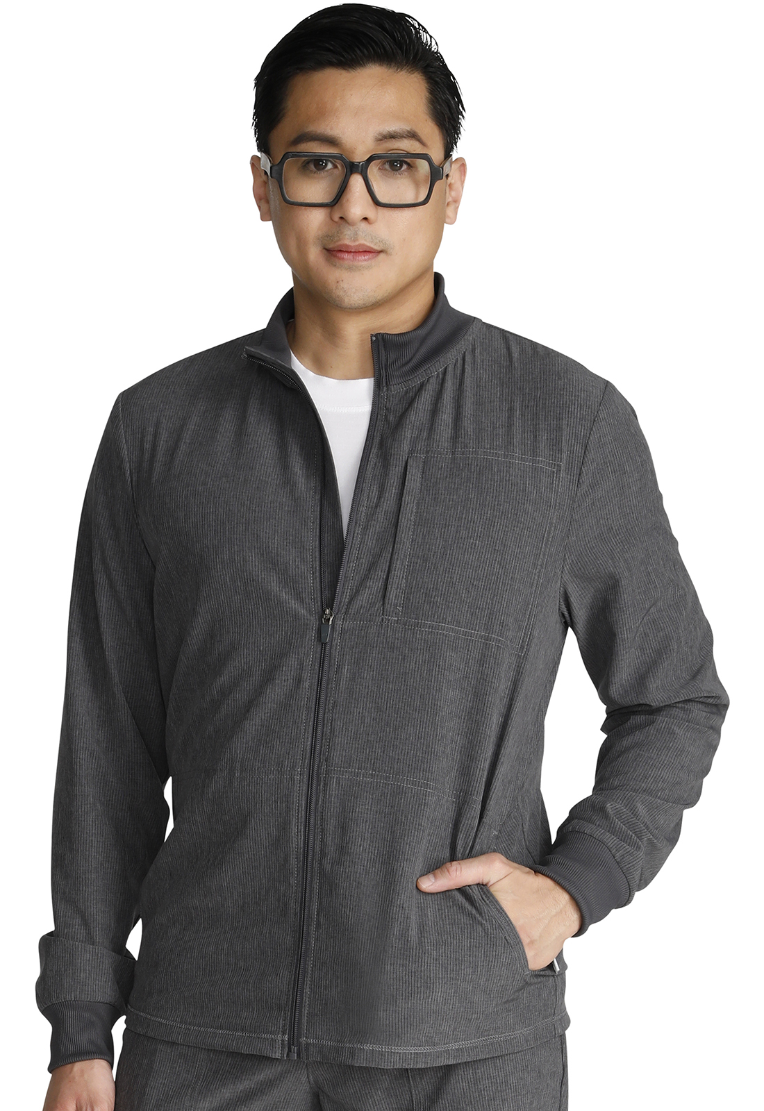 Men&#8216;s Zip Front Jacket-Cherokee