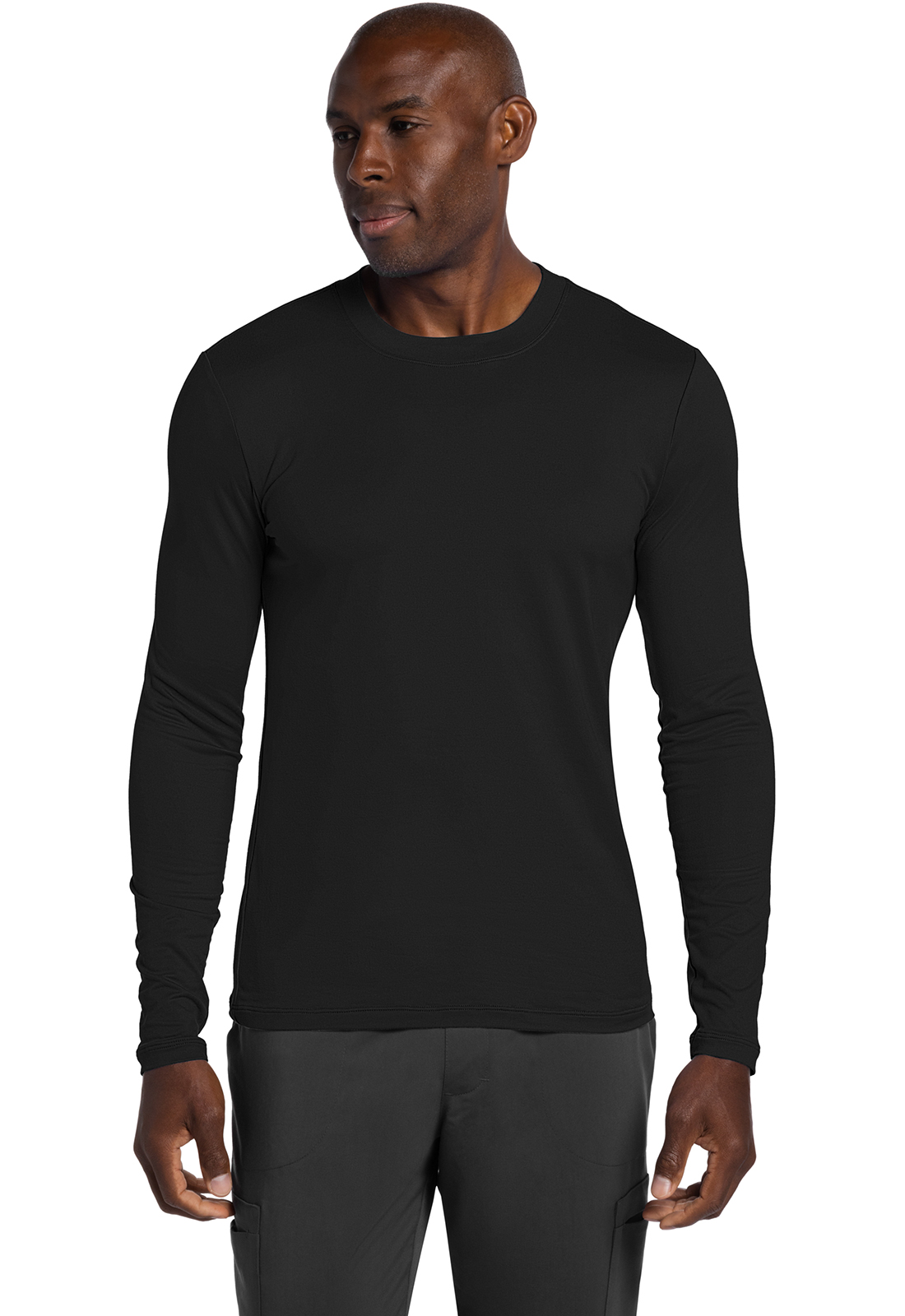 Men&#39;s Long Sleeve Underscrub Knit Tee-Cherokee