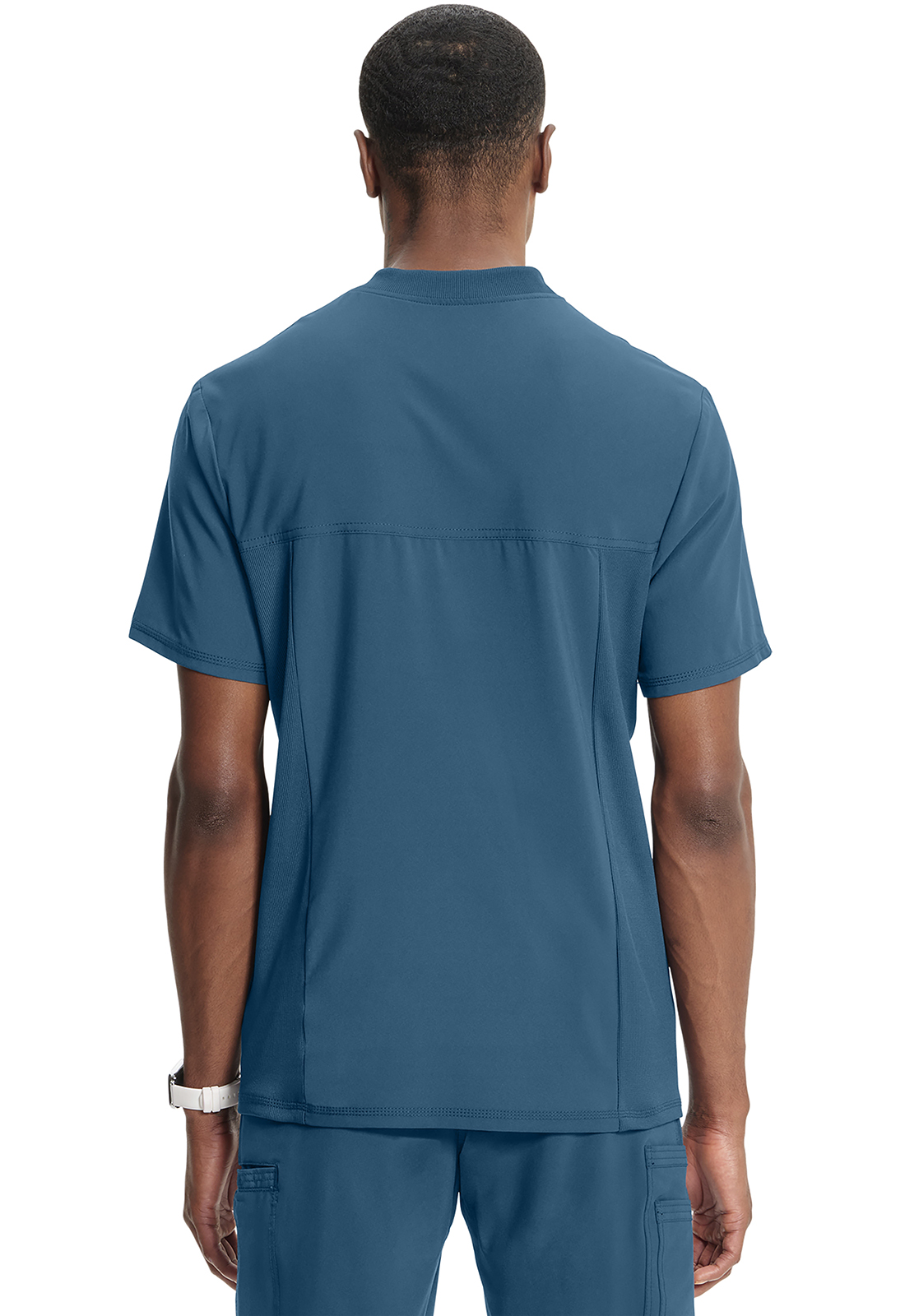 Infinity for MEN : Antimicrobial Protection V Neck Scrub Top for Men