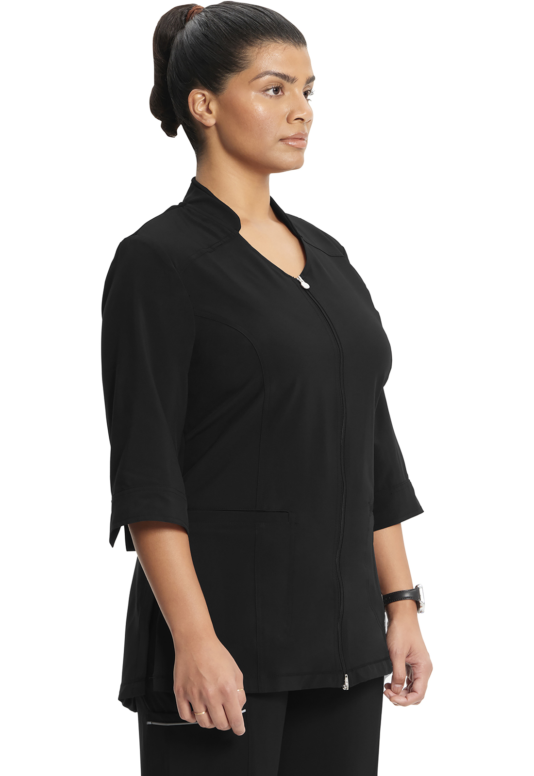 Buy Cherokee Infinity Zip Front Tunic - Cherokee Uniforms Online at Best  price - AL