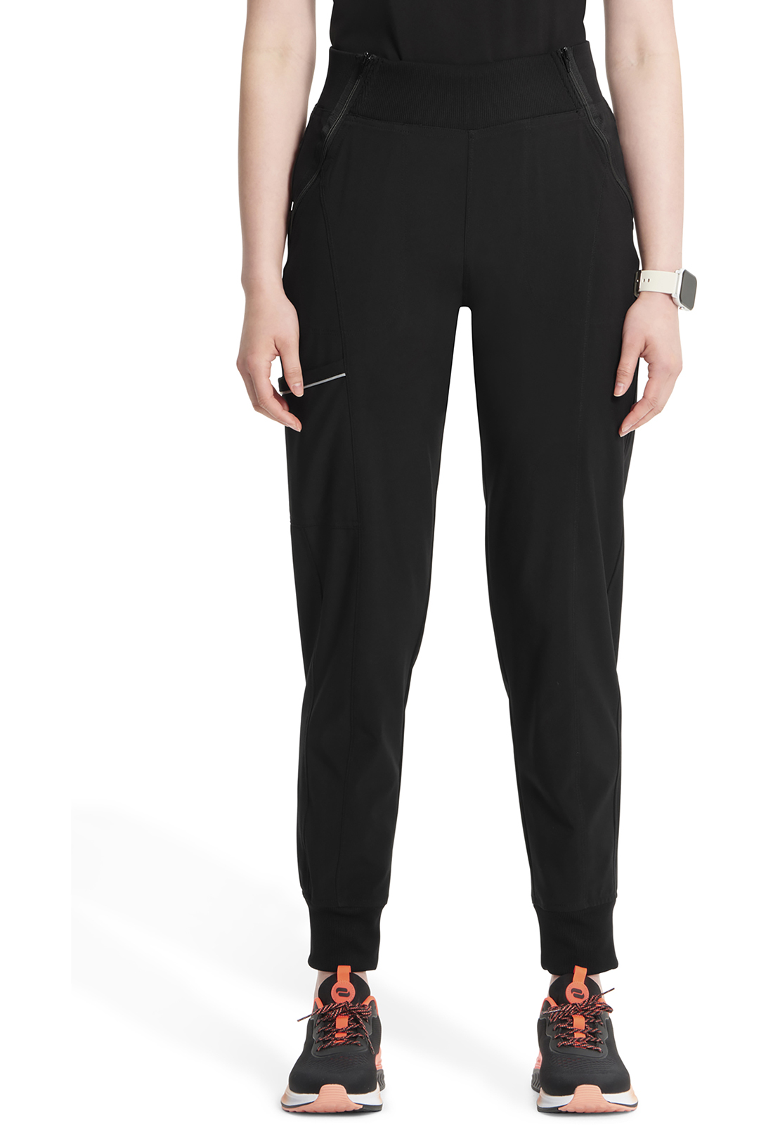 Mid Rise Tapered Leg Jogger Pant-Infinity