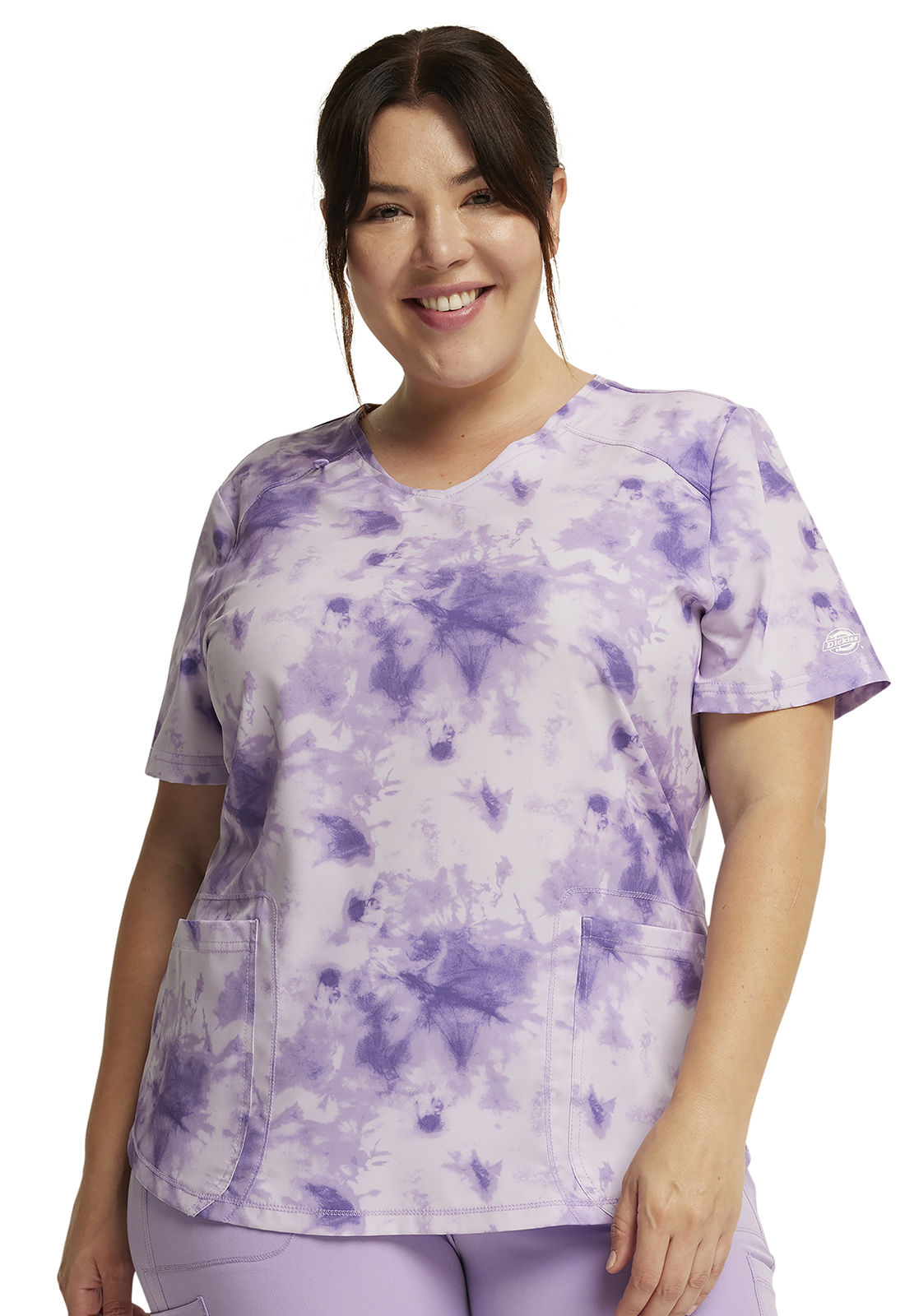 V-Neck Print Top-Dickies