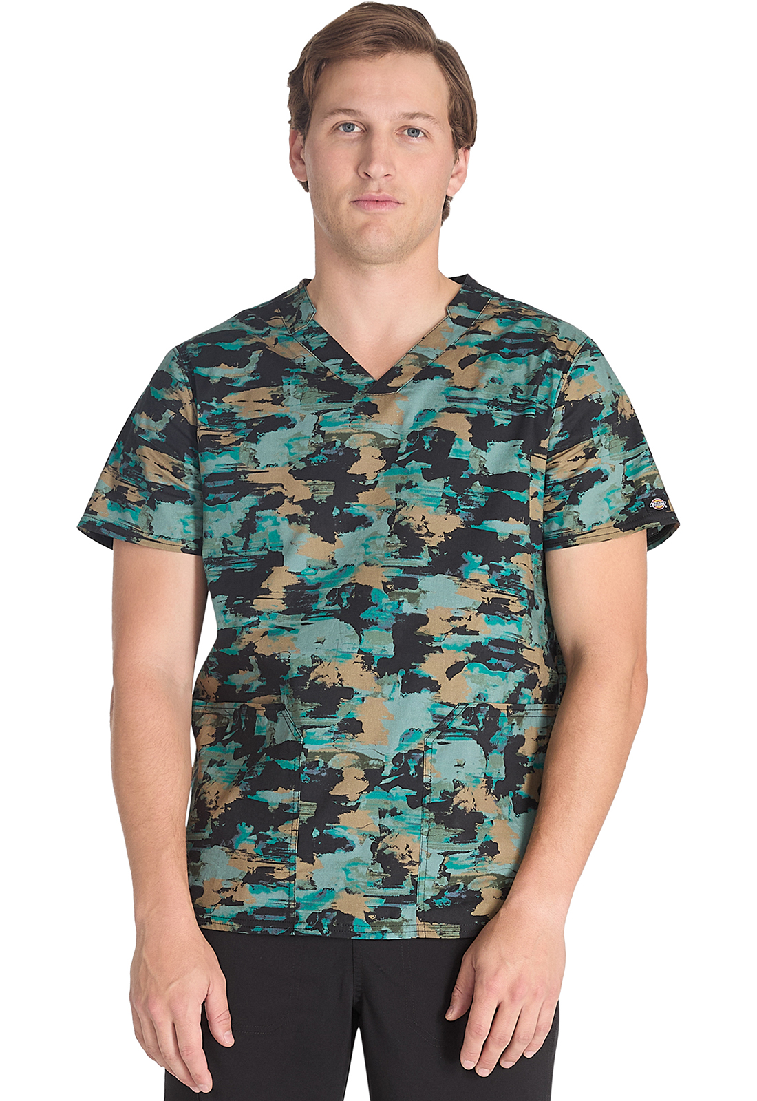 Men&#39;s V&#45;Neck Print Top-Dickies