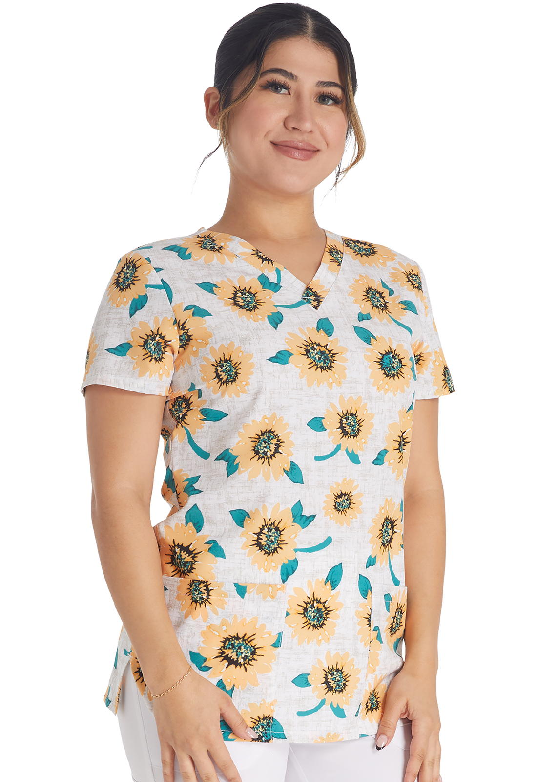 V&#45;Neck Print Top-Dickies