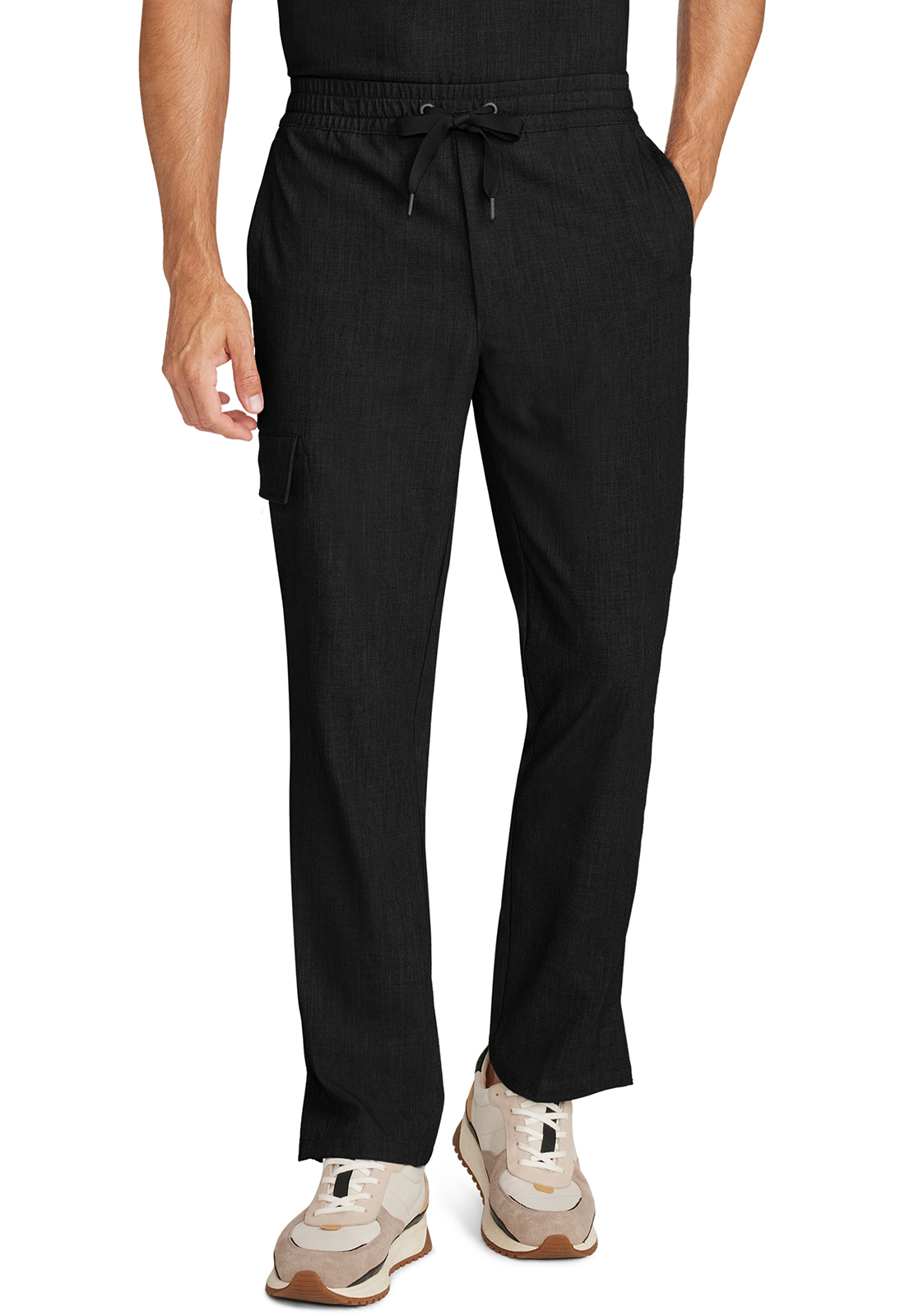 Men&#8216;s Zip Fly Drawstring Pant-Healing Hands