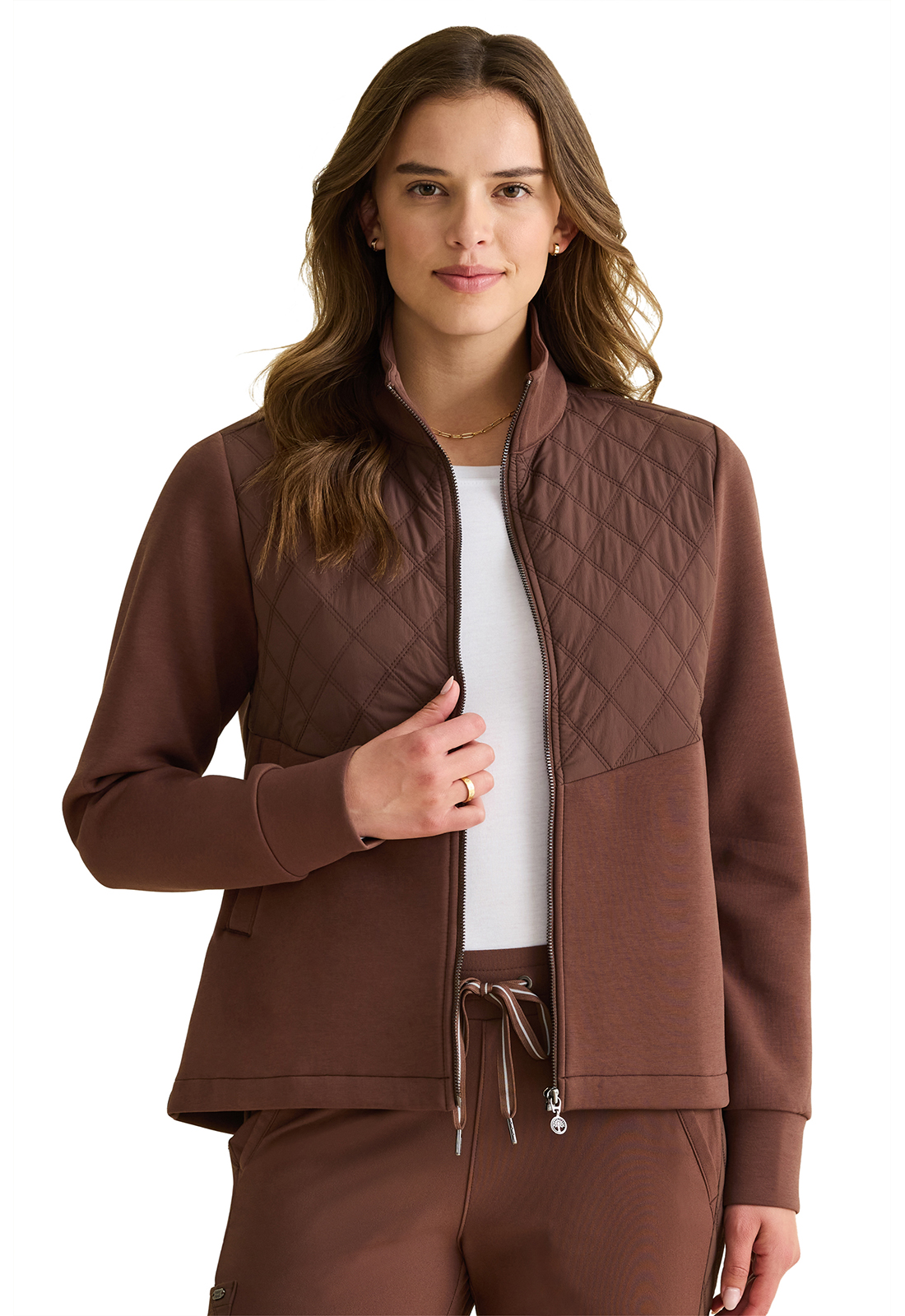  HH Limited Edition HH378 NEW Kiara Knit Zip Front Jacket-Healing Hands