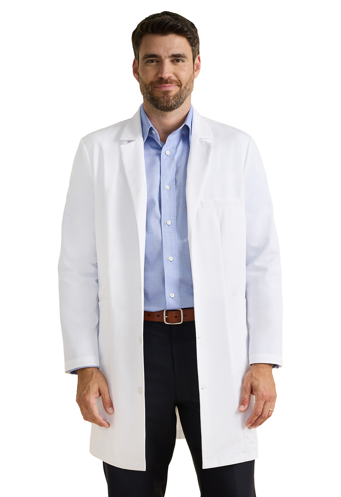 Lawrence Men&#8216;s 37&#34; Lab Coat-Healing Hands