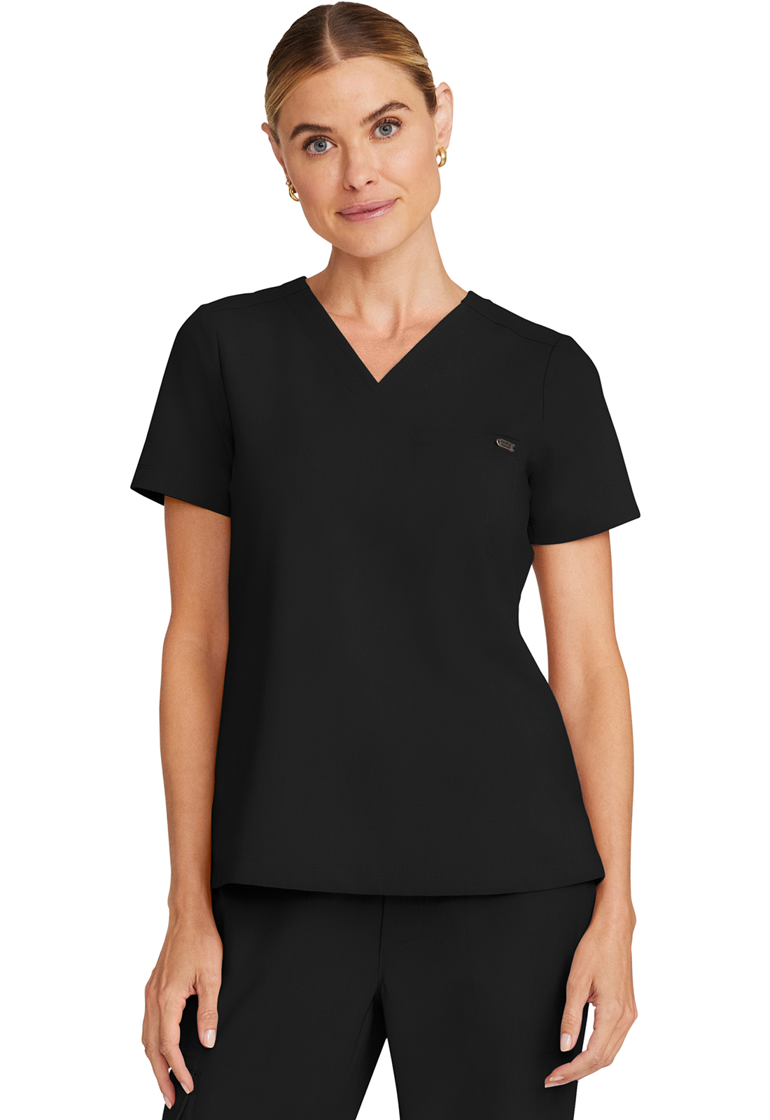 Women&#39;s Tuck&#45;in V&#45;Neck Top-Healing Hands