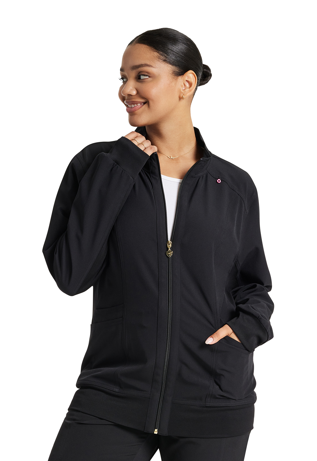 HeartSoul Break on Through Zip Front Jacket-Heartsoul