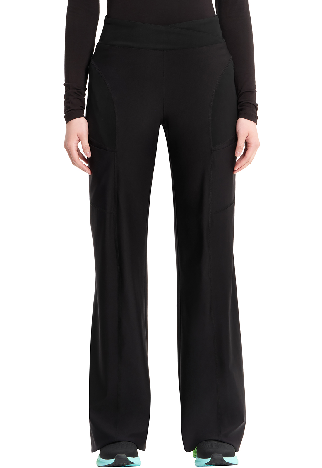 Knit Mid Rise Pull&#45;on Trouser Pant-Infinity