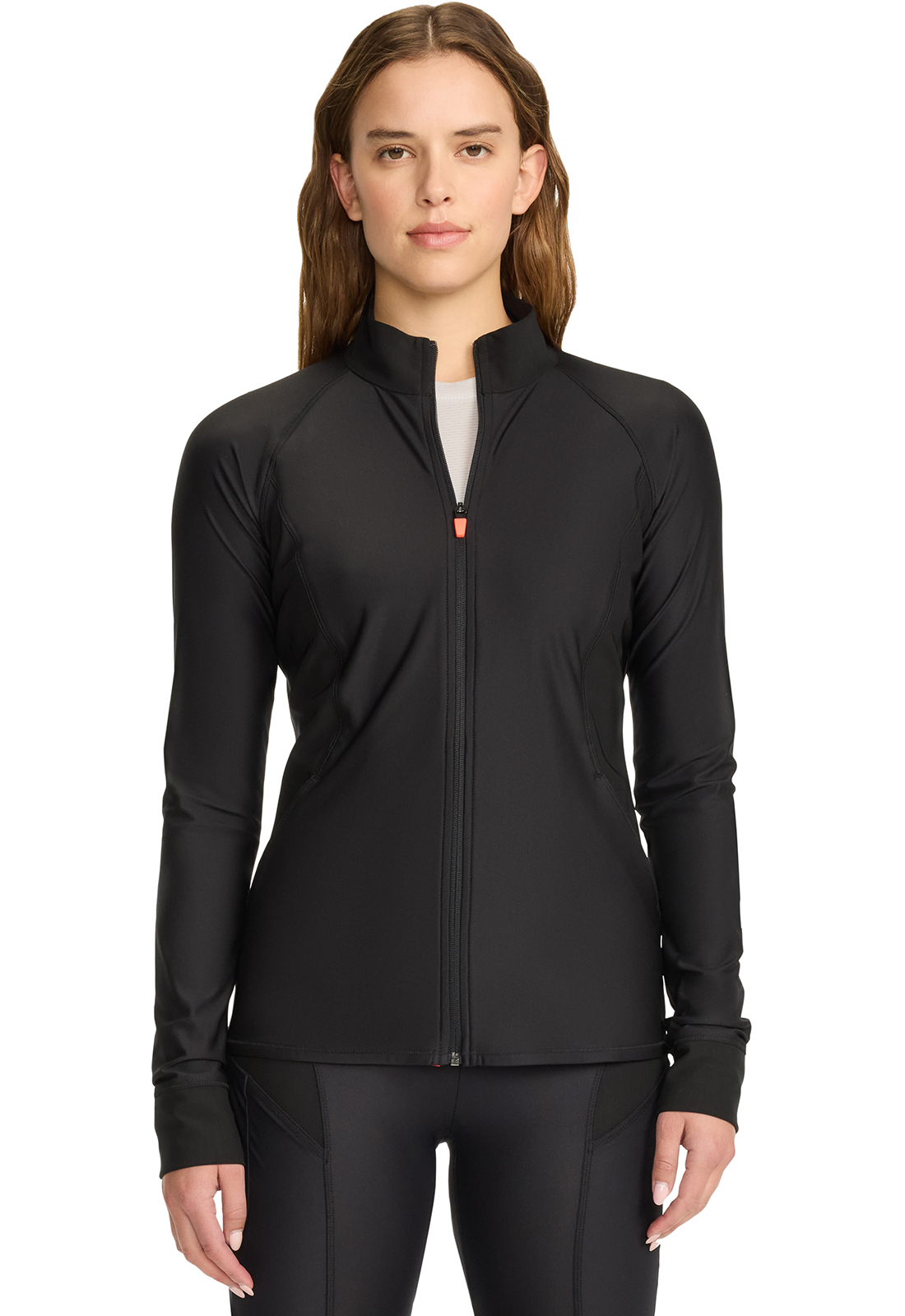 Women&#8216;s Raglan Zip Front Jacket-Infinity