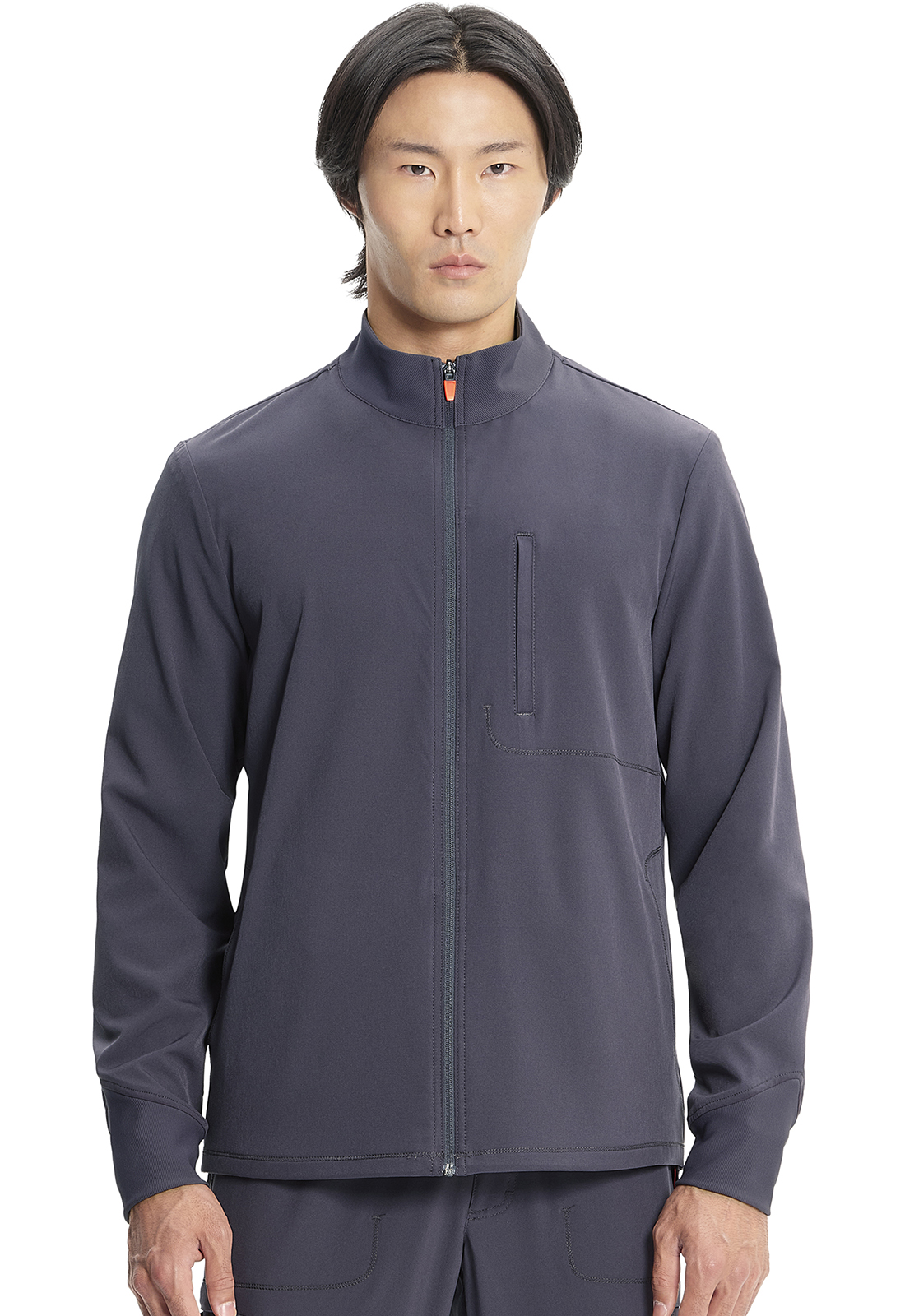 Infinity GNR8 IN350A Men&#8216;s Zip Front 3 Pocket Scrub Jacket-Infinity