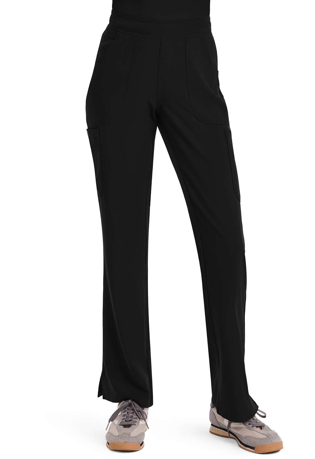 Women&#8216;s Mid Rise Flare Leg Pant-Med Couture