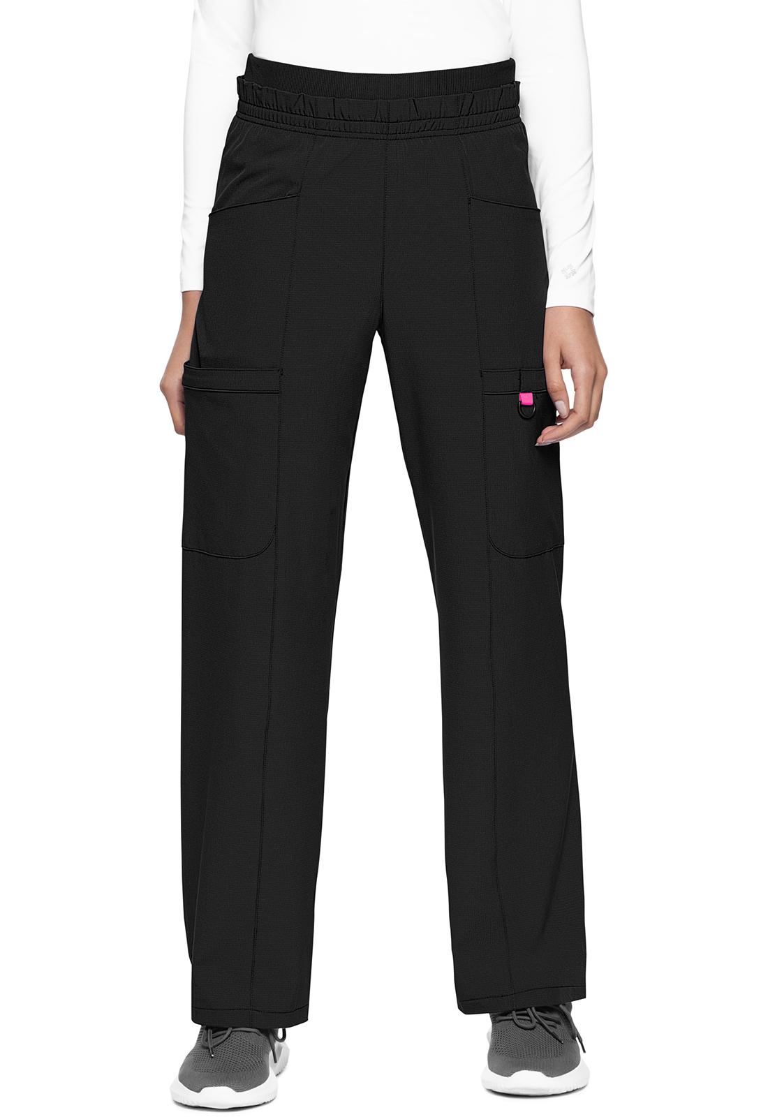 High Rise Pull-on Wide Leg Cargo Pant-