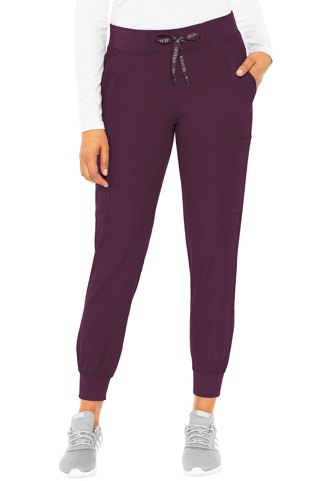 MC Insight MC2711 Ladies 6 Pocket Breathable Jogger Scrub Pant by Med Couture-Med Couture