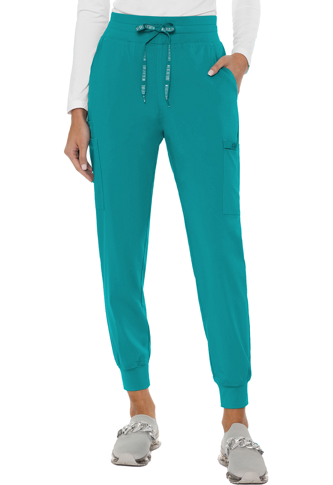 MC Touch MC7705 Double Cargo Jogger Scrub Pants-Med Couture