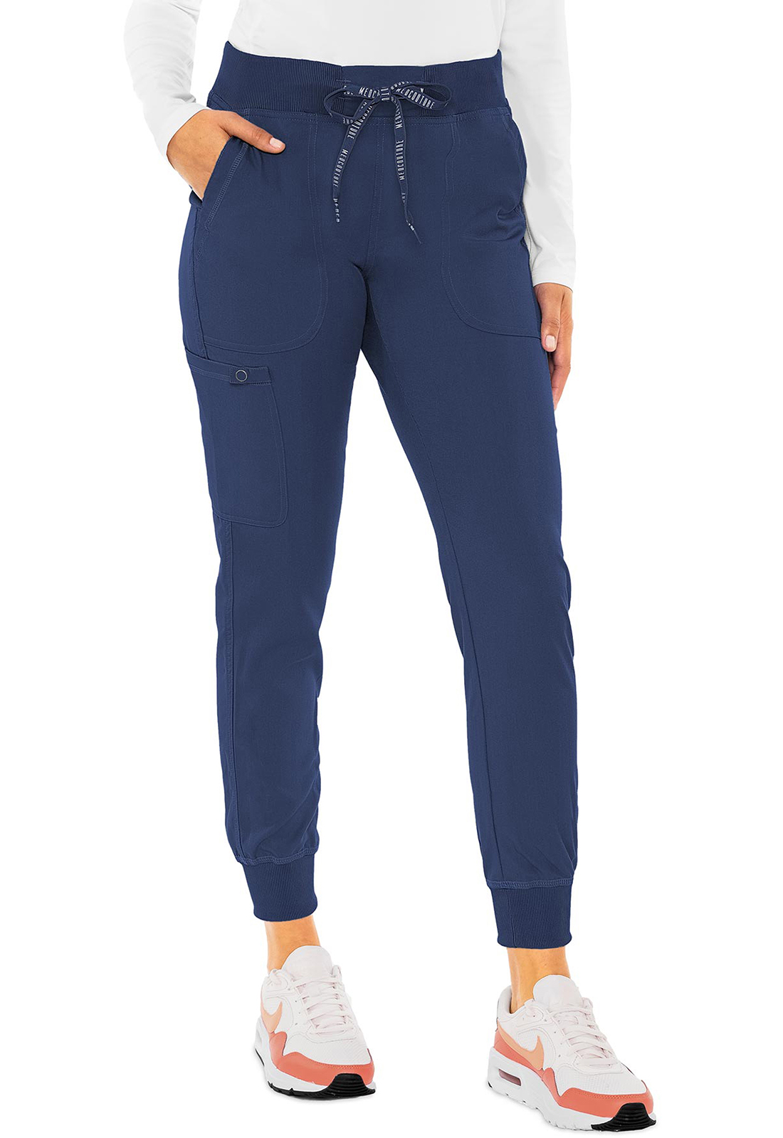 MC Touch MC7710 NEW Yoga Style Jogger Scrub Pant with 5 Pockets-Med Couture