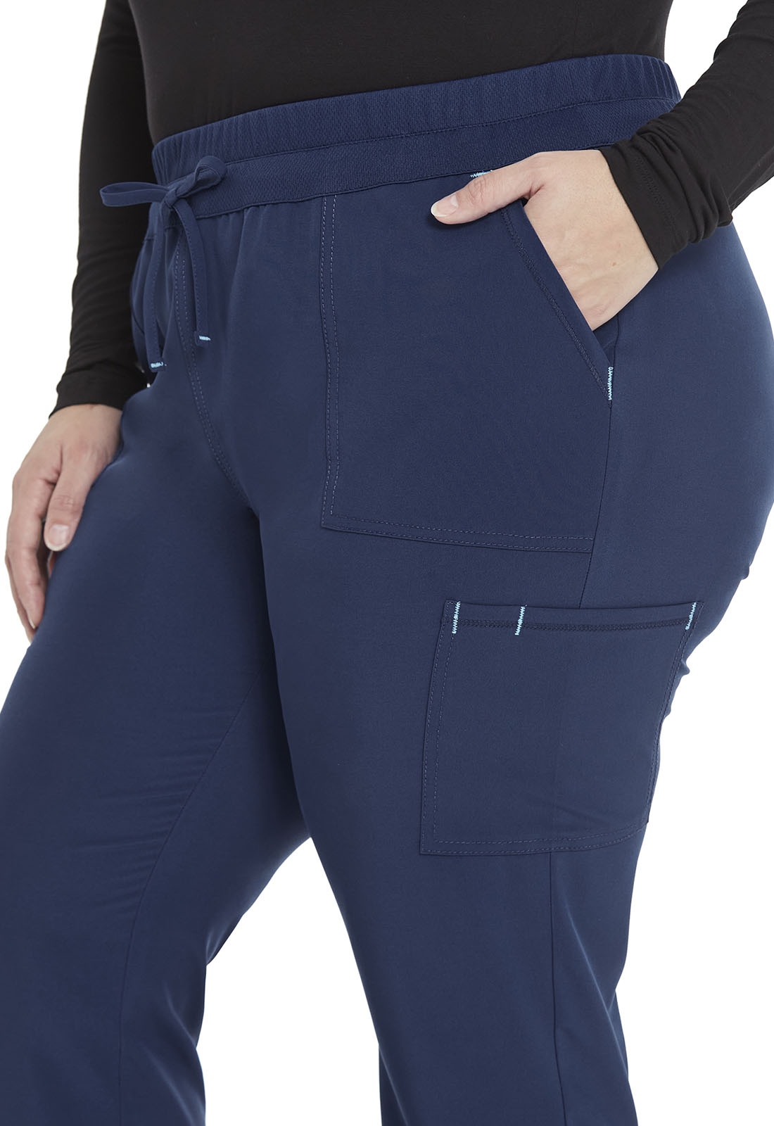 performance drawstring logo waistband joggers