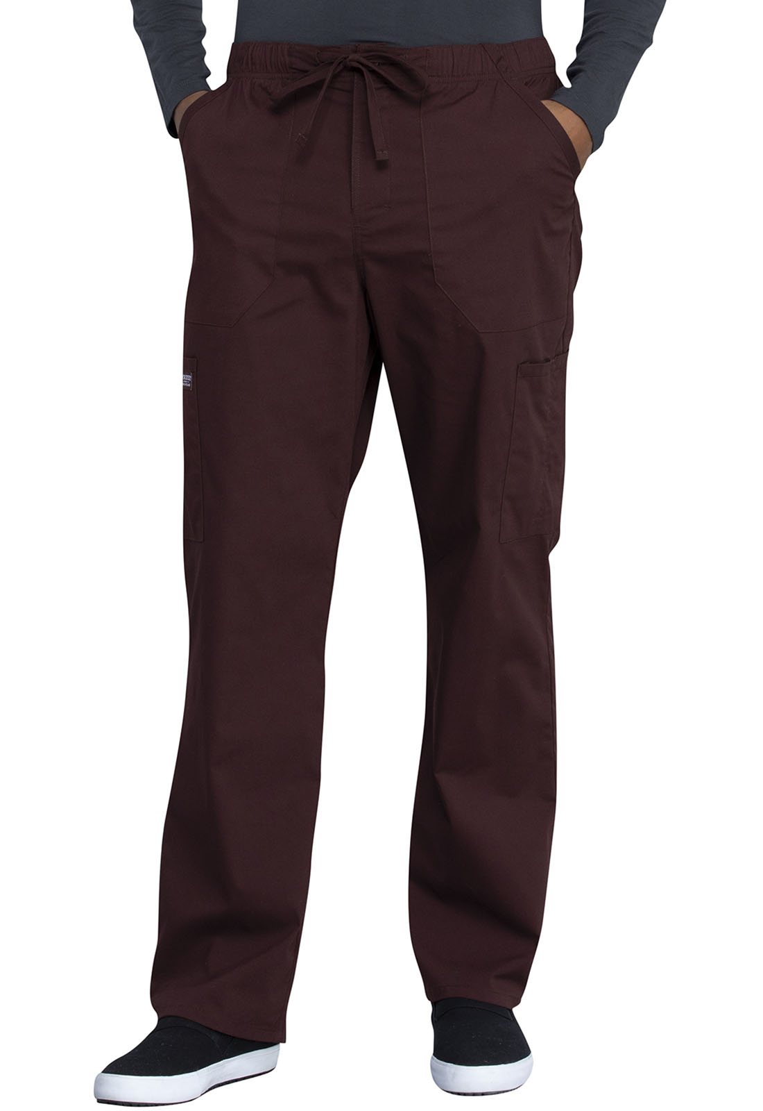 Cherokee Workwear Professionals WW190 Men's Tapered Leg Drawstring Cargo  Scrub Pant Black : : Clothing, Shoes & Accessories