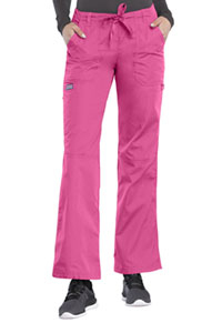 Cherokee Workwear Drawstring Cargo Pant Shocking Pink (4020-SHPW)