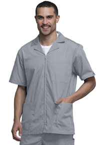 Cherokee Workwear Men's Zip Front Jacket Grey (4300-GRYW)