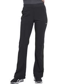 Statement Mid Rise Flare Leg Pull-on Pant (CK177-BLK) (CK177-BLK)