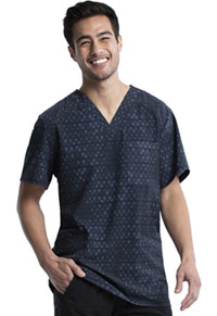 Cherokee Men's V-Neck Top Tri It Out (CK920-TRII)