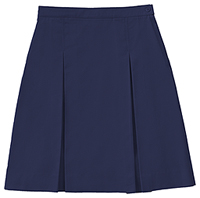 Classroom Longer Length Kick Pleat Skirt (55791A-DNVY) (55791A-DNVY)