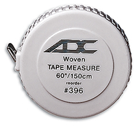 ADC Woven Tape Measure Standard White (AD396Q-WHT)