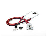 ADC ADSCOPE641 Sprague Rappaport Stethoscope Red (AD641Q-RED)
