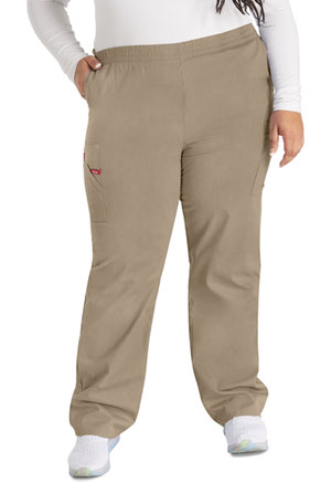 Dickies Natural Rise Tapered Leg Pull-On Pant Dark Khaki (86106-KHIZ)