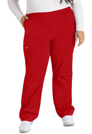 Dickies EDS Signature Natural Rise Tapered Leg Pull-On Pant in
Red (86106-REWZ)