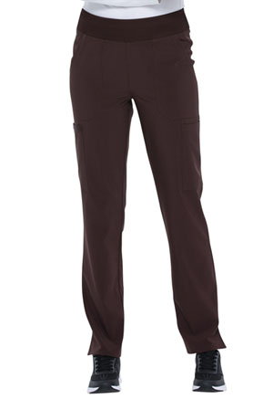 Dickies EDS Essentials Natural Rise Tapered Leg Pull-On Pant in
Espresso (DK005-ESP)