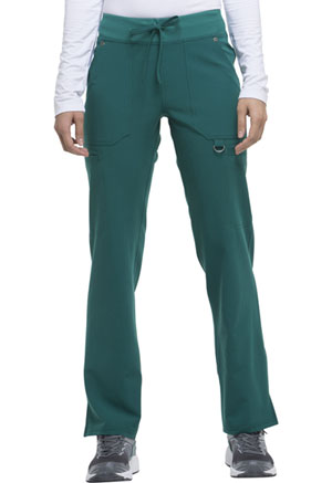 Dickies Xtreme Stretch Mid Rise Rib Knit Waistband Pant in
Hunter Green (DK020T-HTRZ)