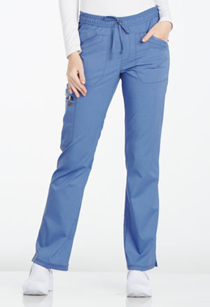 Dickies Essence Mid Rise Straight Leg Drawstring Pant in
Ciel (DK106-CIE)