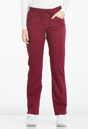 Dickies Essence Mid Rise Straight Leg Drawstring Pant in
Wine (DK106-WIN)