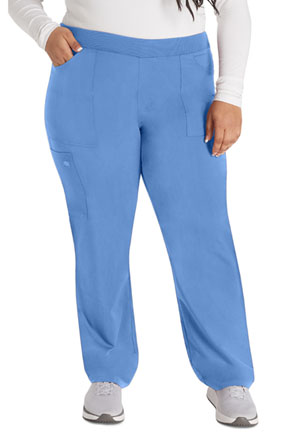 Dickies Balance Mid Rise Tapered Leg Pull-on Pant in
Ciel (DK135-CIE)
