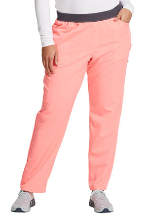 Dickies Balance Mid Rise Tapered Leg Pull-on Pant in
Flamingo Pink (DK135-PKKL)