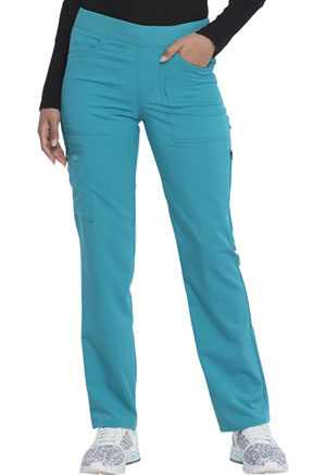 Dickies Balance Mid Rise Tapered Leg Pull-on Pant in
Teal Blue (DK135-TLB)