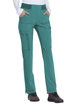 Dickies Advance Solid Tonal Twist Mid Rise Tapered Leg Pull-on Pant in
Teal Blue (DK195-TLB)