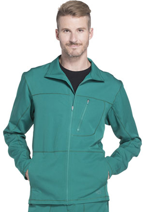 Dickies Dynamix Men's Zip Front Warm-up Jacket in
Hunter Green (DK310-HUN)