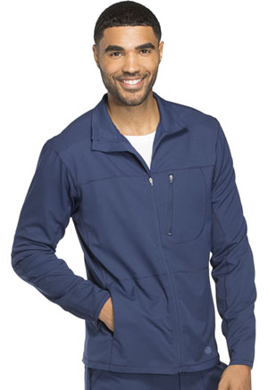 Dickies Dynamix Men's Zip Front Warm-up Jacket in
Navy (DK310-NAV)